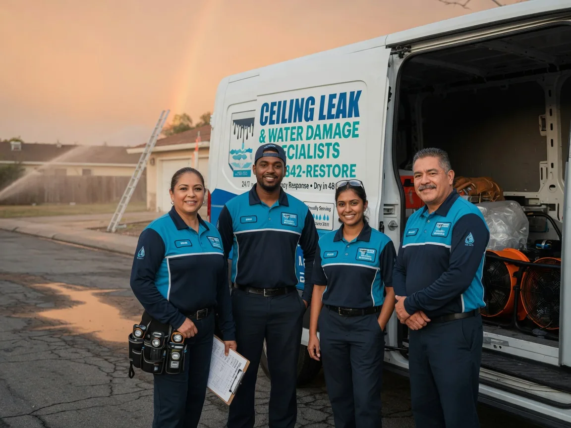 Ceiling Leak Cleanup company in Wolverton, MN